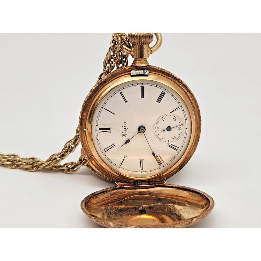 Elgin watch sets hunter
